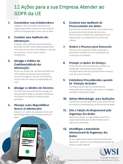 12-Point Checklist for GDPR - for clients - LETTER_ Portugues