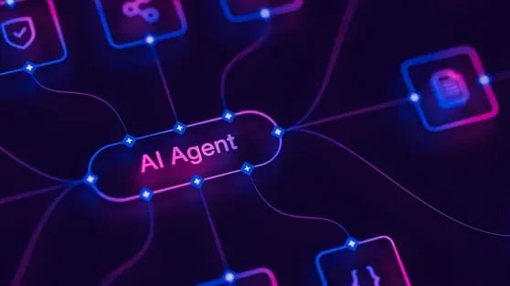 Automação de fluxos de trabalho com IA, agentes de inteligência artificial e interface de software