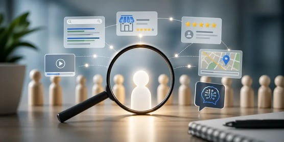 Estratégia de Pesquisa Sem Clique: Um Plano de 5 Etapas para Empresas Construírem Confiança e Serem Escolhidas